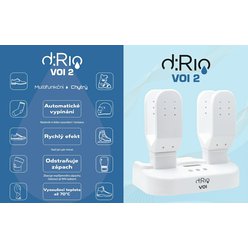 Vysoušeč helem, bot a rukavic dRio VOI 2 ionizér