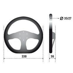 SPARCO Závodní volant R 353
