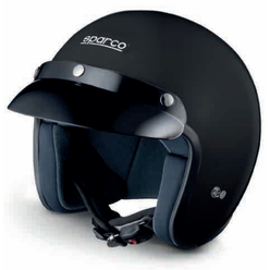 SPARCO helma CLUB J-1 - černá matná XS poslední kus!