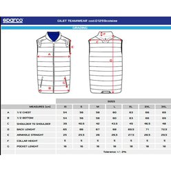 SPARCO vesta Gilet MARTINI RACING XXL